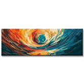 Painting by Numbers Panorama Color Swirl II